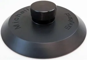 Rega 'R' Record Clamp by Michell Engineering - Upgrade-Your-Table! (Black Knob)