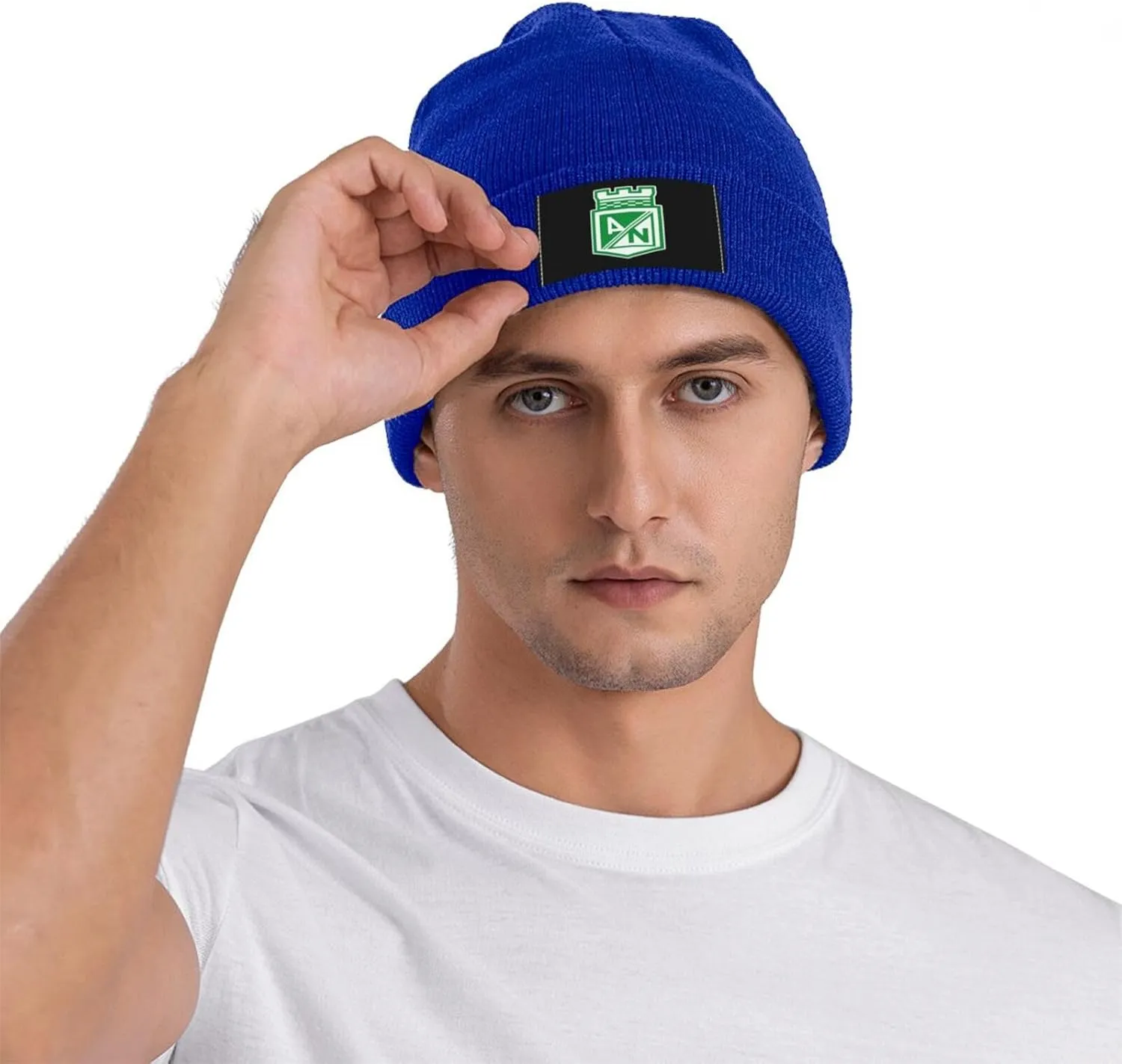 Rionegro Águilas Knit Hat Cap Skull Cap Beanie Hat Warm Cap Blue Hat for Men Women