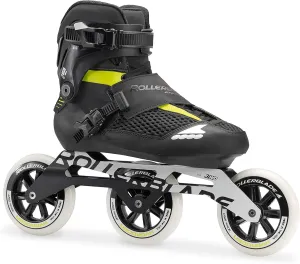 Rollerblade Endurace Elite 110 Unisex Adult Fitness Inline Skate, Black and Lime, Premium Inline Skates