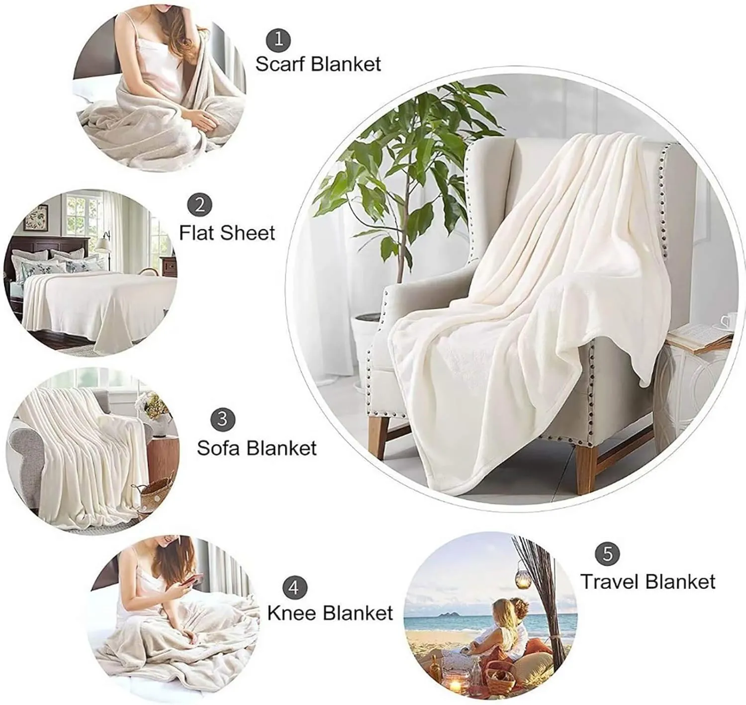 Rustic Lodge Cabin Throw Blanket,Abstract Vintage Jungle Wildlife Elk Deer Tree Bear Lightweight Soft Blanket for Sofas,Couches,Beds,Camping,Travel- 60x80inch(150x200cm)