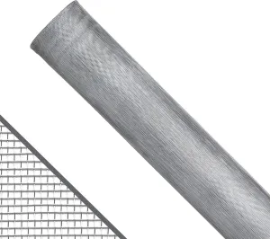 Saint-Gobain ADFORS FCS9296-M Aluminum Window Screen, 36" x 100', Bright, 100 Foot