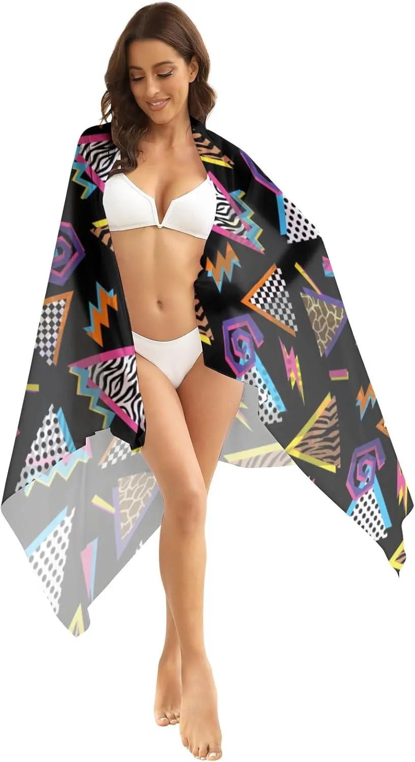 Sarong Coverups for Women Beach Wrap Skirt Swimsuit Wraps Long Chiffon Sarong Wraps