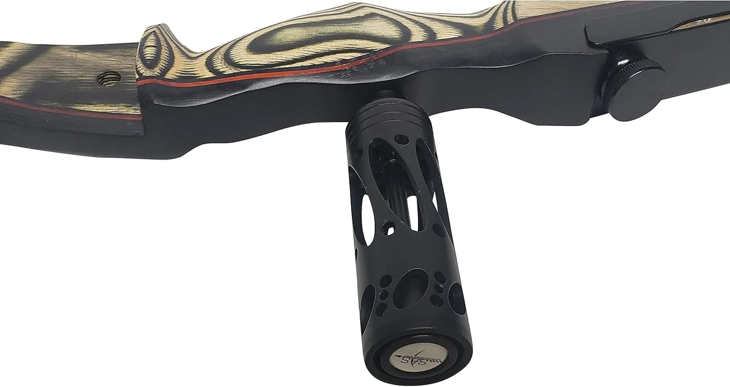 SAS Archery All-CNC Aluminum Bow Stabilizer for Compound and Recurve Bows