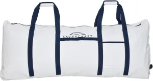 Savvycraft Soft Insulated Fishing Bag, Waterproof Leakproof Fish Storage Insulated Bag with Easy Grip Handles, White 48" L x 10" W x 20" H