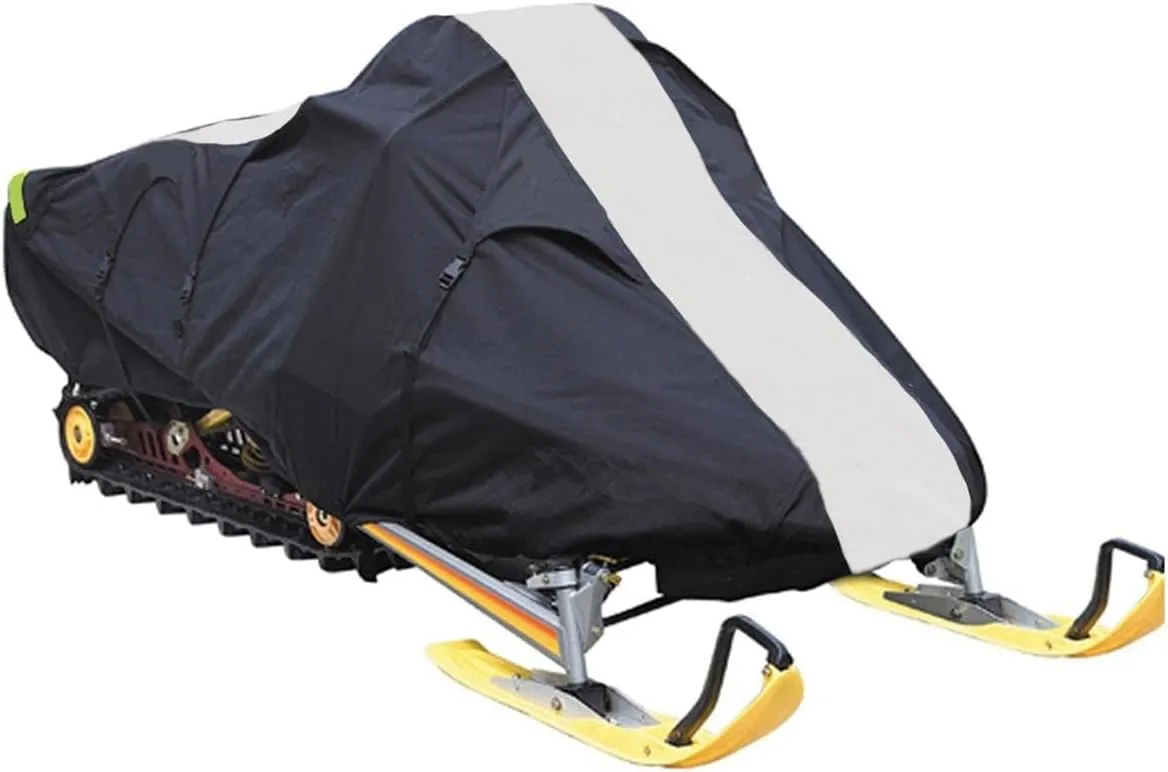 SBU 600D Snowmobile Travel and Storage Cover Compatible for 1994-1996 Model Year Polaris INDY 440 Sleds. Slush and Mud Protection