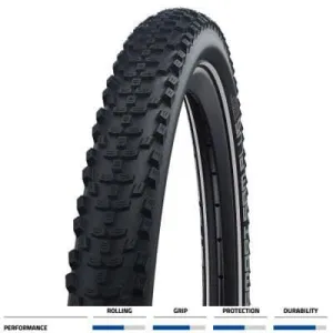 Schwalbe Smart Sam Perf Folding 20x1.85 Blk/Ref E50
