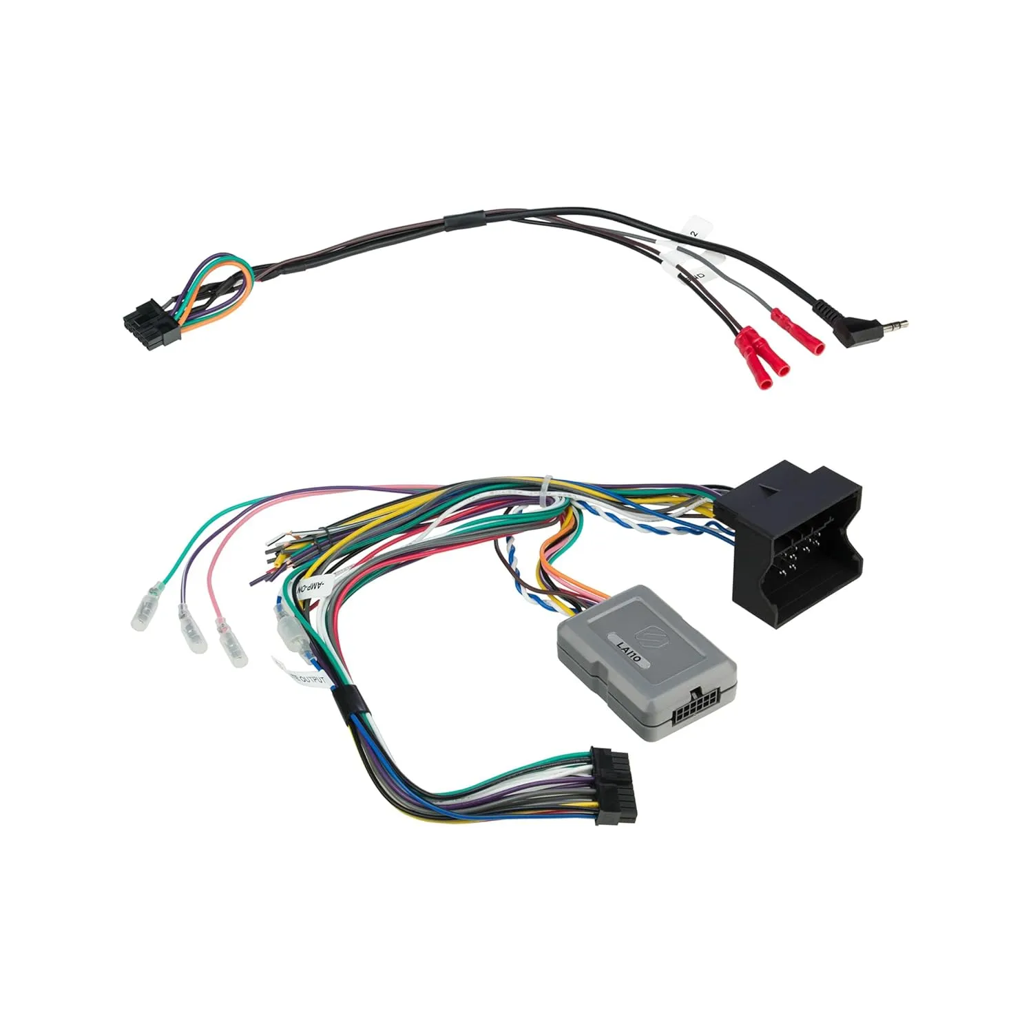 Scosche Link  LAI10 Factory Stereo Replacement Interface Steering Wheel Control Adapter Compatible with Select 2004-15 Audi Vehicles - Car Radio Wiring Harness - Retains Bose Amp with Optional Module
