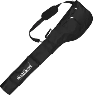 Scott Edward Foldable Golf Club Carry Bag, Portable Sunday Pencil Bag, Lightweight Waterproof Training Case, Holds 7-12 Clubs