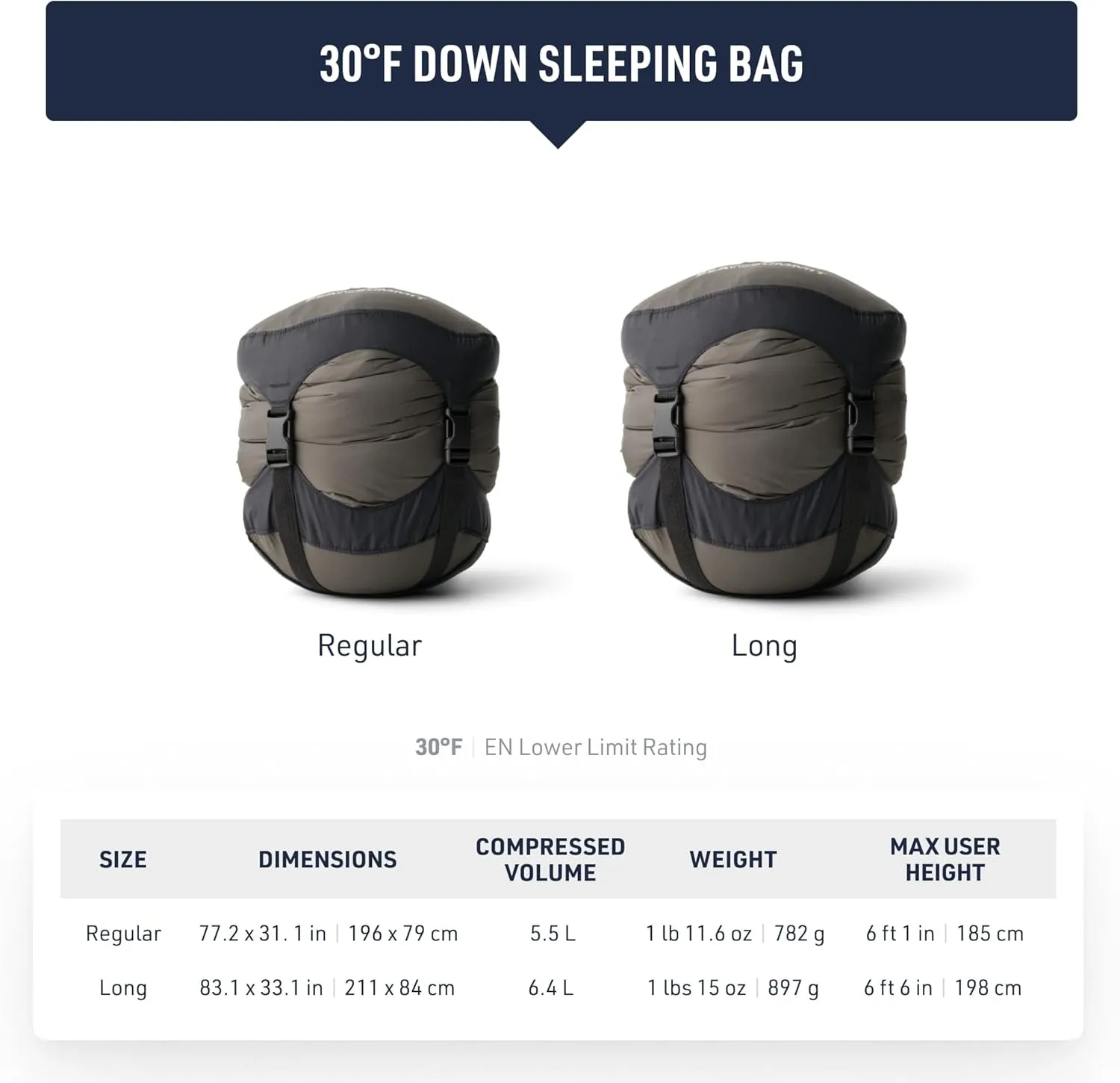 Sea to Summit Ascent Down Sleeping Bag