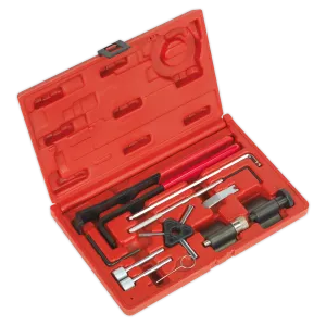 Sealey Diesel Engine Timing Tool Kit - for VAG, Dodge, Ford, Mitsubishi - 1.2D/1.4D/1.6D/1.9D/2.0D -Belt