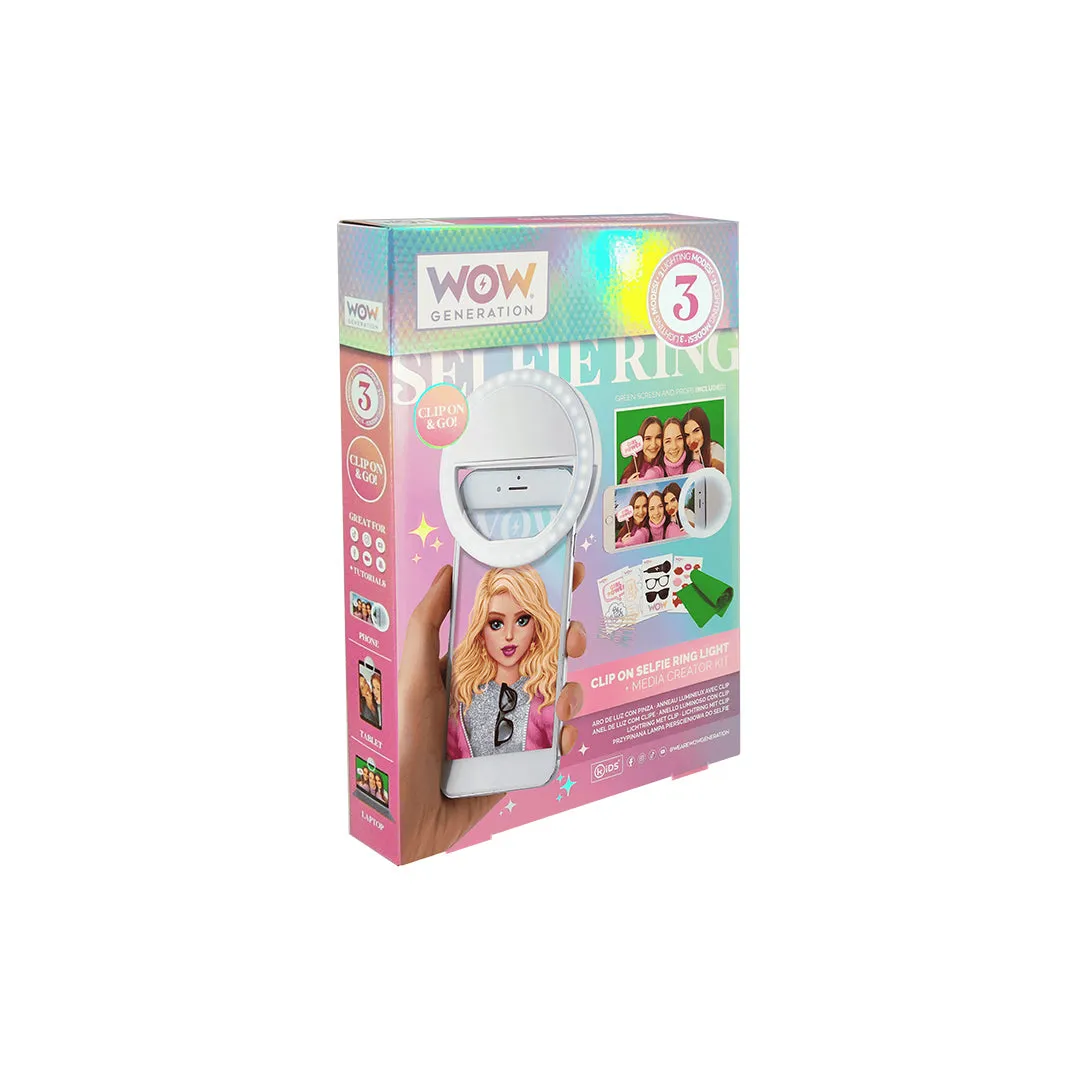 Selfie Light With Accessories - Wow Generation