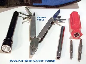SERVICEMANS TOOL KIT PORTABLE WITH CARRY POUCH - NEW