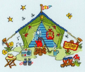 Sew Dinky Tent - Bothy Threads Cross Stitch Kit