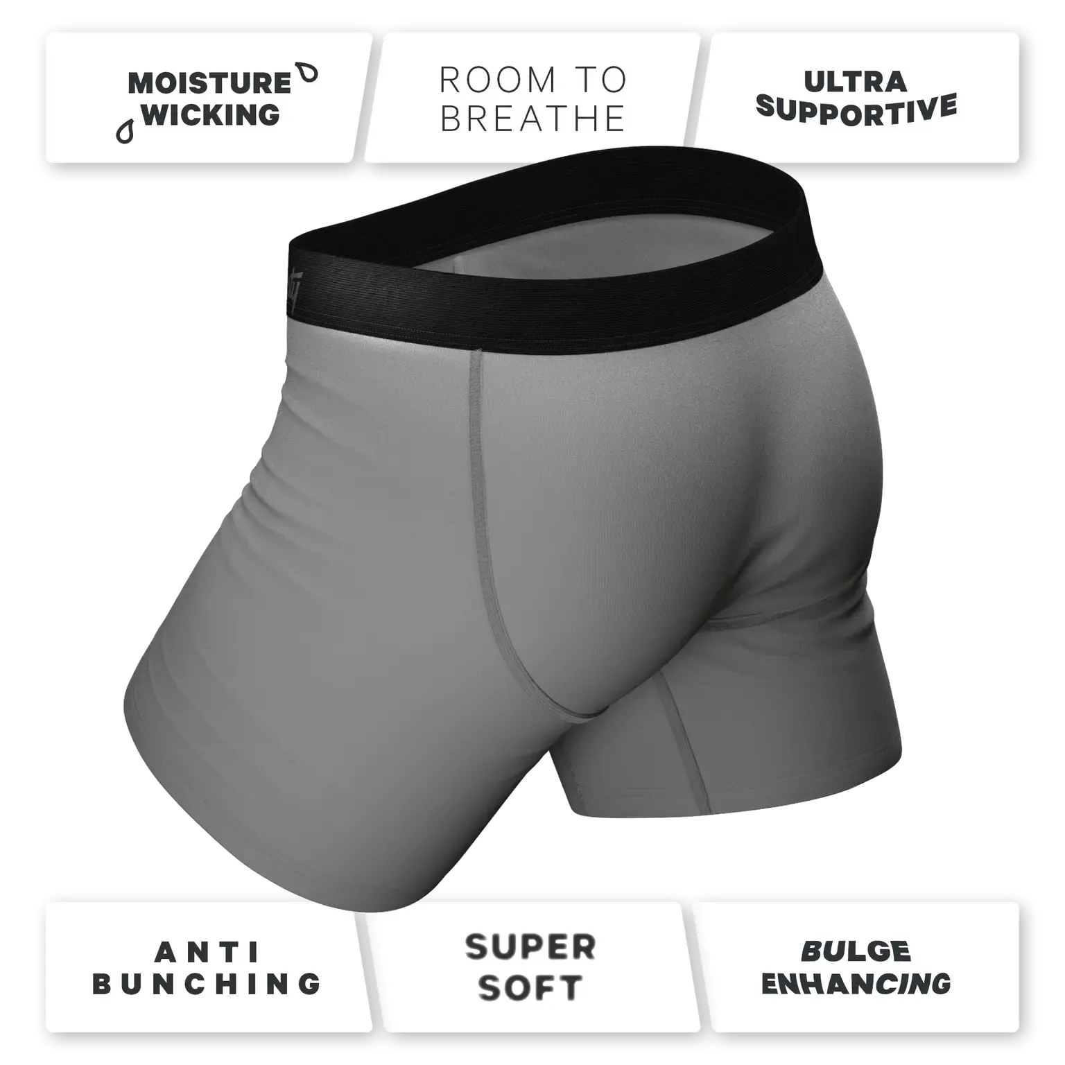 Shinesty Ball Hammock Boxers - Elephant