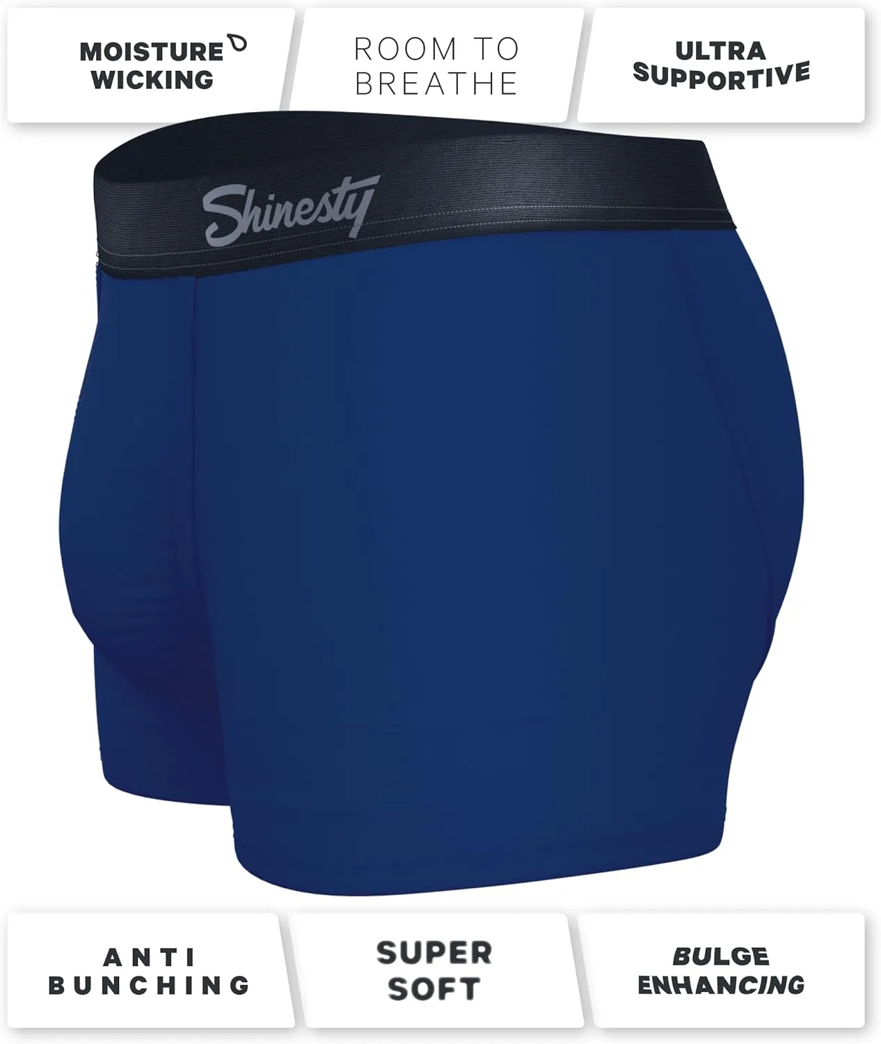 Shinesty Hammock Support Pouch Underwear | Mens Trunk Underwear | Anti-Chafing, Moisture Wicking, Breathable