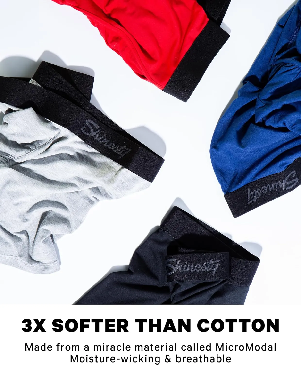 Shinesty Hammock Support Pouch Underwear | Mens Trunk Underwear | Anti-Chafing, Moisture Wicking, Breathable