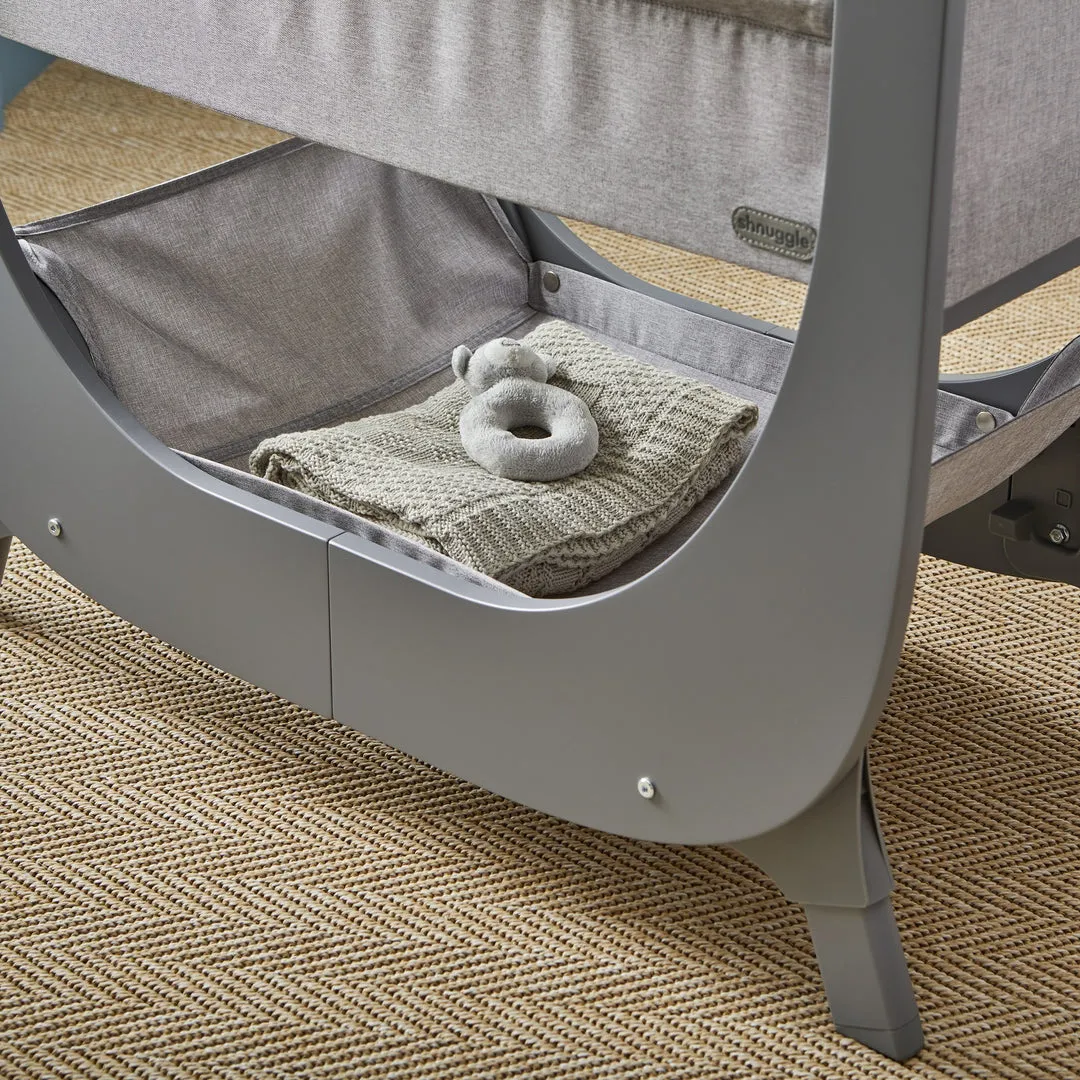 Shnuggle Air Lite Bedside Crib - Taupe