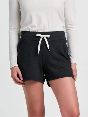 Short *00% satisfaction Lightweight Fleece Black Women's Bamboo Heather Unique collection -