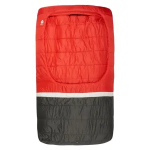 Sierra Designs Frontcountry Bed 20F 0° Degree Synthetic Duo Sleeping Bag - Red/Grey