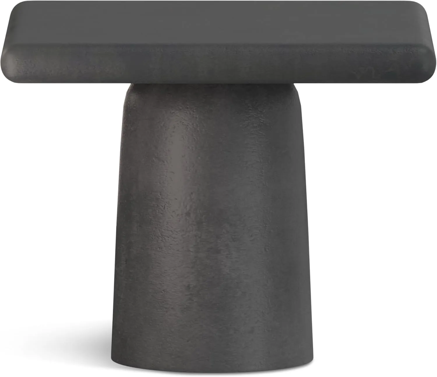 SIMPLIHOME Zachary Coffee Table 2-Piece Set in Graphite and Black Nickel, 20.75-inch Square, Cast Aluminum Modern Industrial Tables for Living Room, Assembled