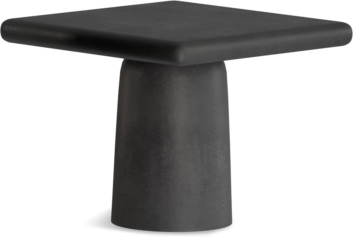 SIMPLIHOME Zachary Coffee Table 2-Piece Set in Graphite and Black Nickel, 20.75-inch Square, Cast Aluminum Modern Industrial Tables for Living Room, Assembled