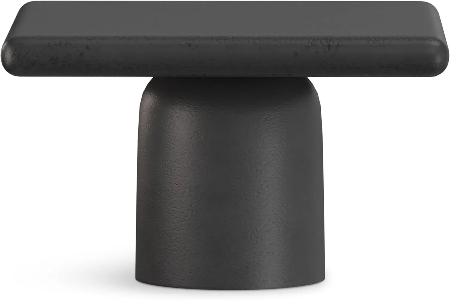 SIMPLIHOME Zachary Coffee Table 2-Piece Set in Graphite and Black Nickel, 20.75-inch Square, Cast Aluminum Modern Industrial Tables for Living Room, Assembled