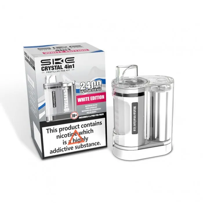 SKE Crystal 2400 4 in 1 Vape Kit