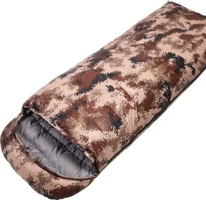 Sleeping Bag, 3 Seasons Warm Camping Sleeping Bag for Adults Kids, Waterproof Outdoor Lightweight Sleeping Bags with Compression Bag for Backpacking Hiking
