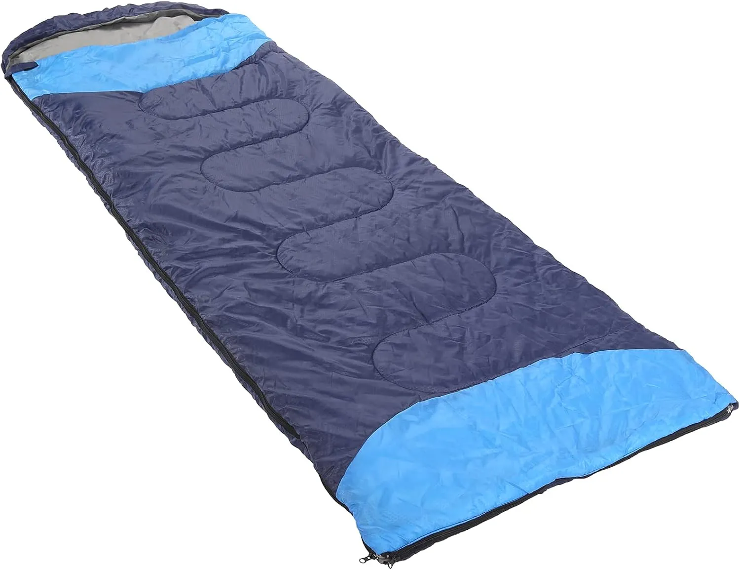 Sleeping Bags, Breathable Sleeping Bags Compact and Easy to Carry Comfortable and Skin-Friendly for Camping(Navy Blue)