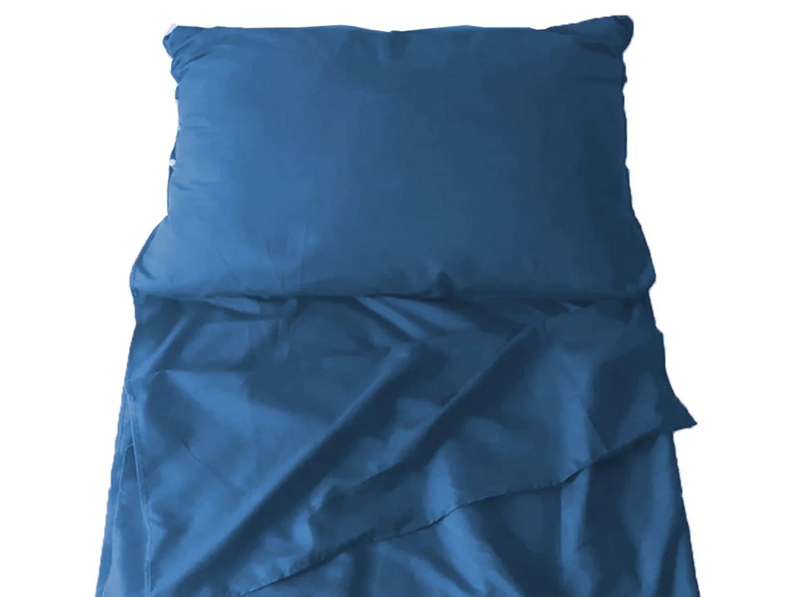 Sleeping Sheet Travel for Portable Liner Extensive catalogue 2Pcs Bag 75x210cm Valentine's Day discount Camping - Blue