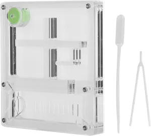 Small Clear Acrylic Farm Kit, Crystal Clear Viewing, Built in Moisturizing System, for Kids and Classroom Use