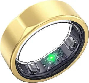 Smart Ring-Size First Before You Buy, No APP Subscription,7-10 Days of Use,Sleep & Activity Real-Time Monitor, Stress/Heart Rate/SPO₂ Tracker, Compatible with iOS and Android (Rose Gold, 10)
