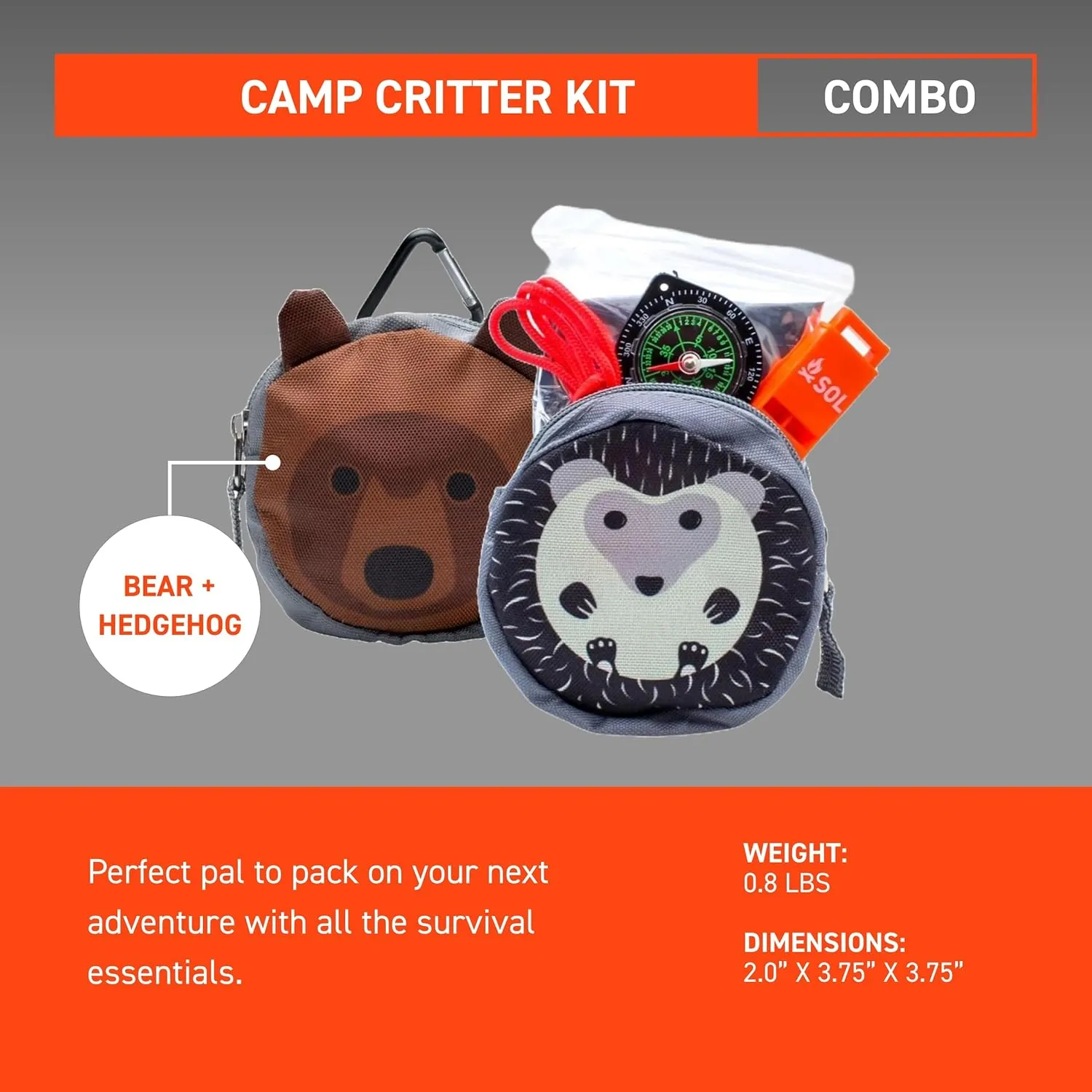 S.O.L. Survive Outdoors Longer Camp Critter Combo