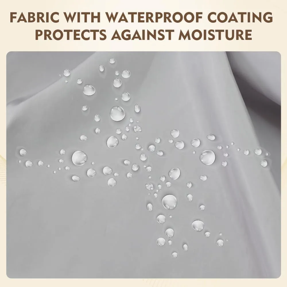 Space saver bag,for quilts, duvets or other fluffy clothing.Measures 21"L x 16.5"W x 21.2"H when unfolded and 21"L x 16.5"W x 10"H when compressed.Light Gray.