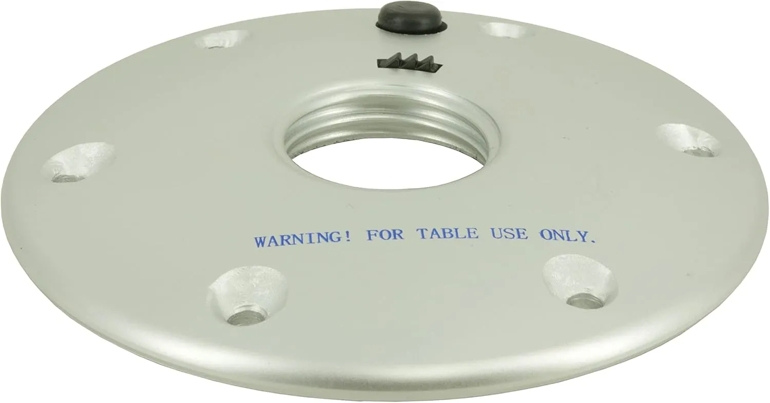 Springfield 1690001-AL1 Thread-Lock Table Base - Locking, Anodized, Silver