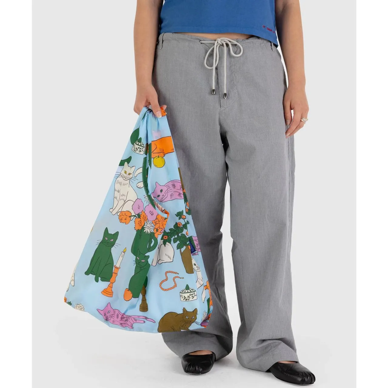 Standard Reusable Tote: Table Cats