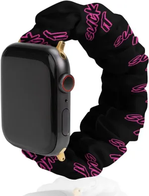 Suck It Fashion Watch Strap Scrunchies Wristbands Compatible With IWatch Series