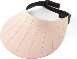 Sun Visor Hat for Women & Men 4" Wide Brim Golf Beach Simplicity Foldable Roll-up Ponytail Hat with Hook & Loop Closure