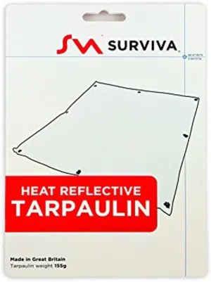 Surviva Heat Reflective Tarpaulin - Survival Blanket
