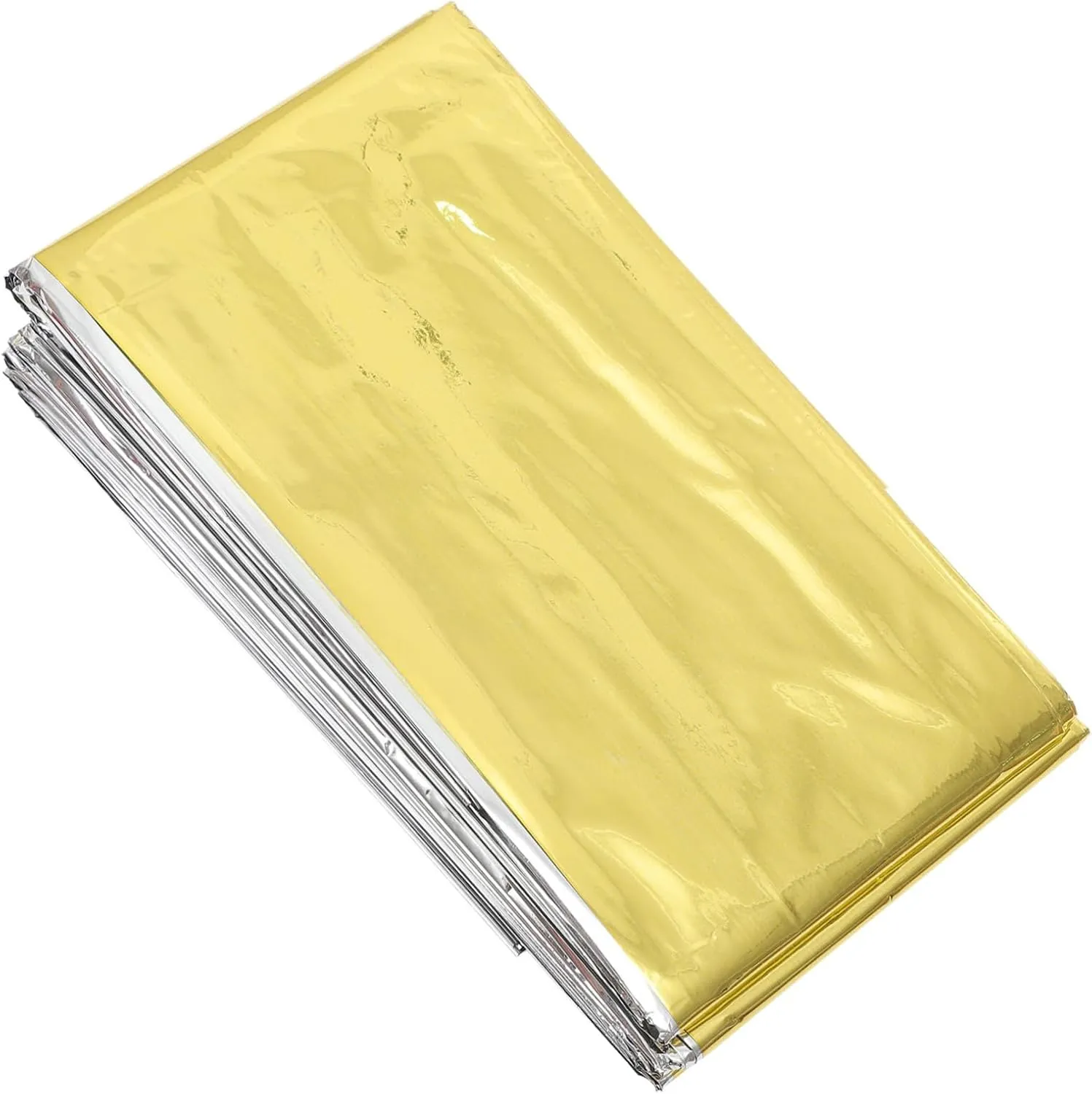 Survival Blanket 10pcs Outdoor Reflective Film Lightweight Emergency First Aid Blanket