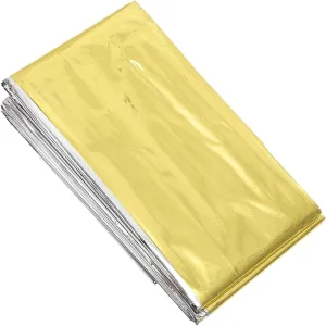 Survival Blanket 10pcs Outdoor Reflective Film Lightweight Emergency First Aid Blanket