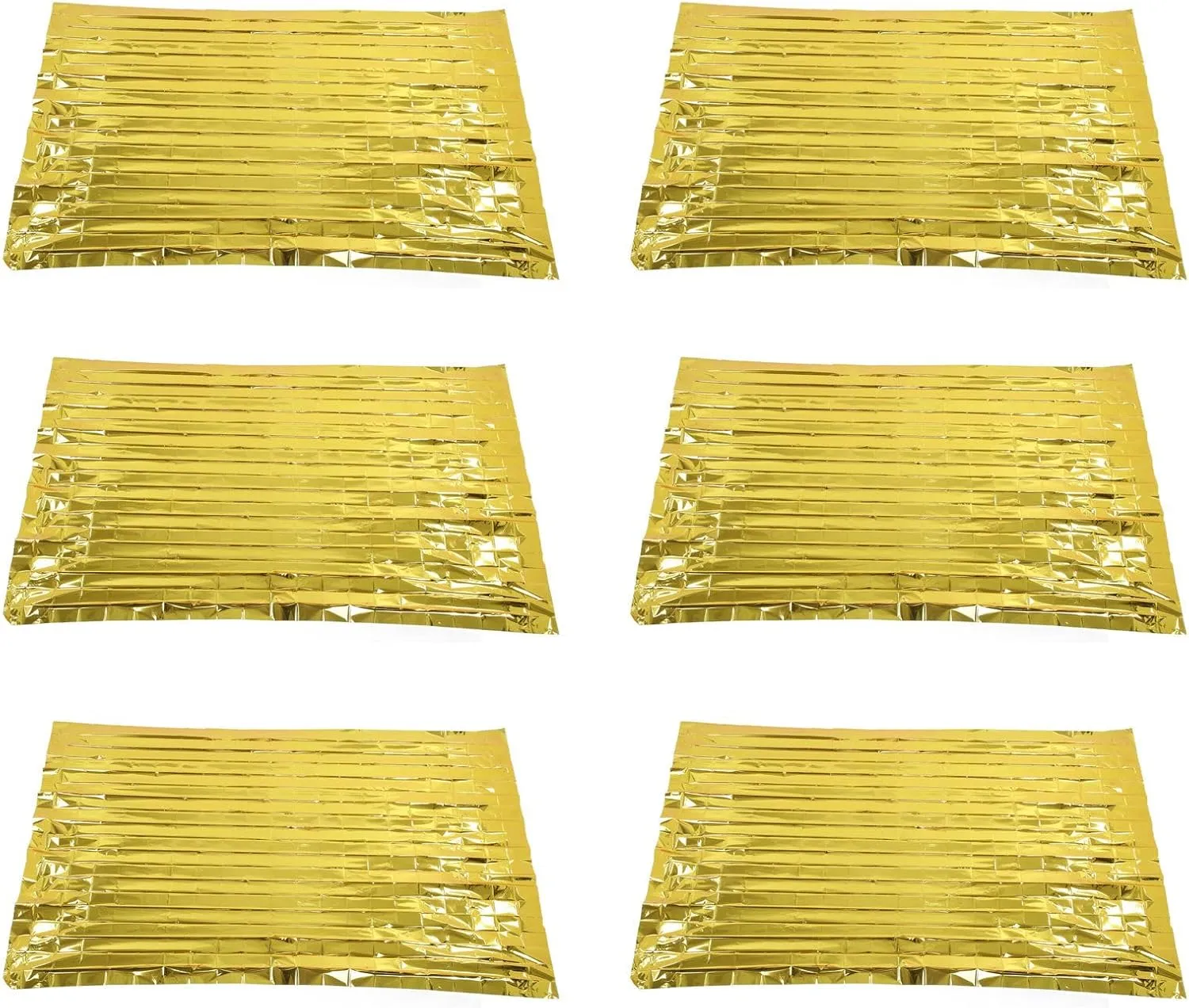 Survival Blanket Reflective Aluminum Foil Insulation Petra Safety Emergency Blanket for Camping Hiking Roadside Emergencies Backpacking