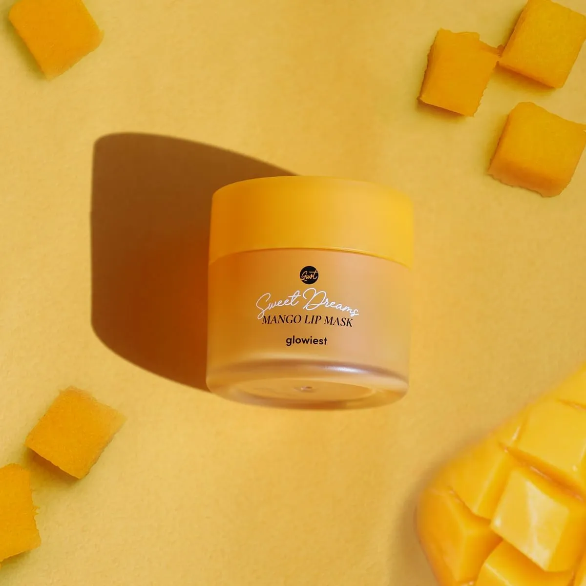 Sweet Dreams Overnight Lip Mask- Nourishing, Plumping and Hydrating Lip Balm | glowiest Sweet Dreams Lip Sleeping Mask | Hyaluronic Acids Vitamin C Shea Butter Antioxidants l Mango - 0.7 oz.