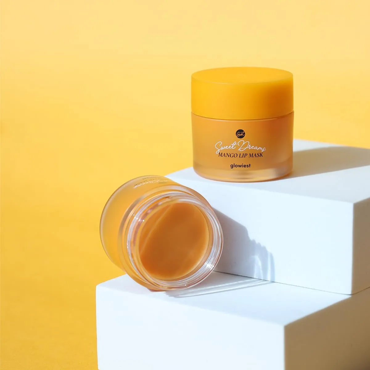 Sweet Dreams Overnight Lip Mask- Nourishing, Plumping and Hydrating Lip Balm | glowiest Sweet Dreams Lip Sleeping Mask | Hyaluronic Acids Vitamin C Shea Butter Antioxidants l Mango - 0.7 oz.