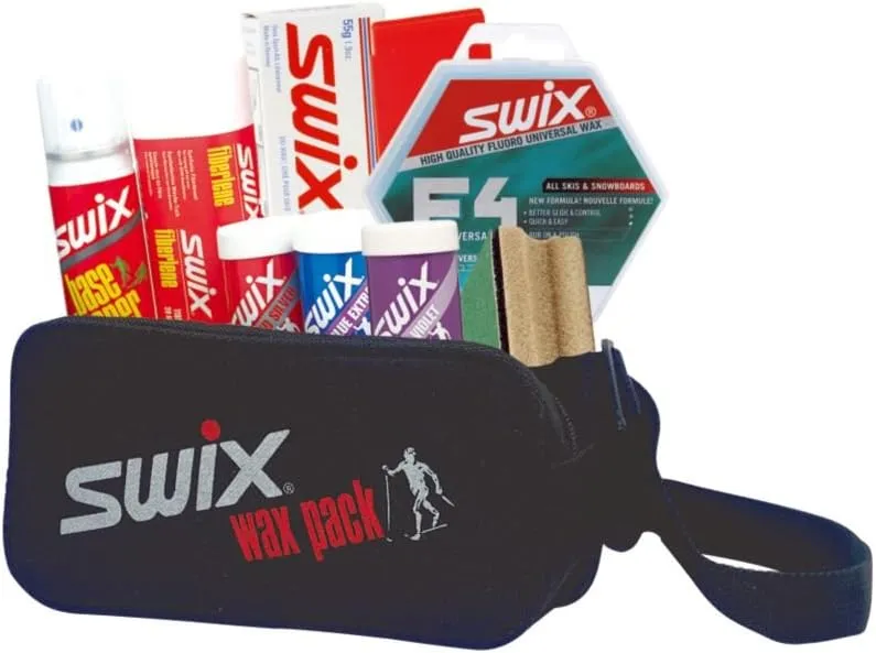 Swix Cross Country Wax Kit, 9-Piece, 12 x 8-Inch