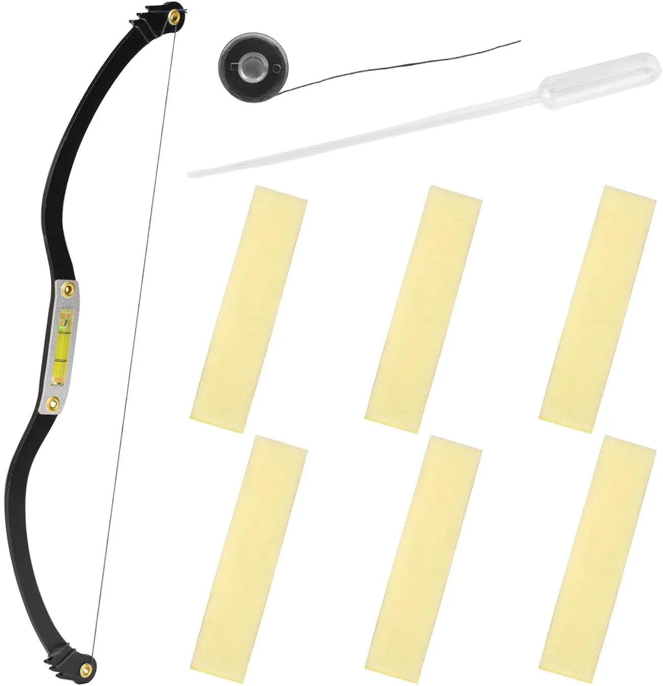 Tattoo Eyebrow Ruler with Level - Precision Eyebrow Shaping and Mapping Tool for Professional Microblading and Permanent Makeup Artists,Black