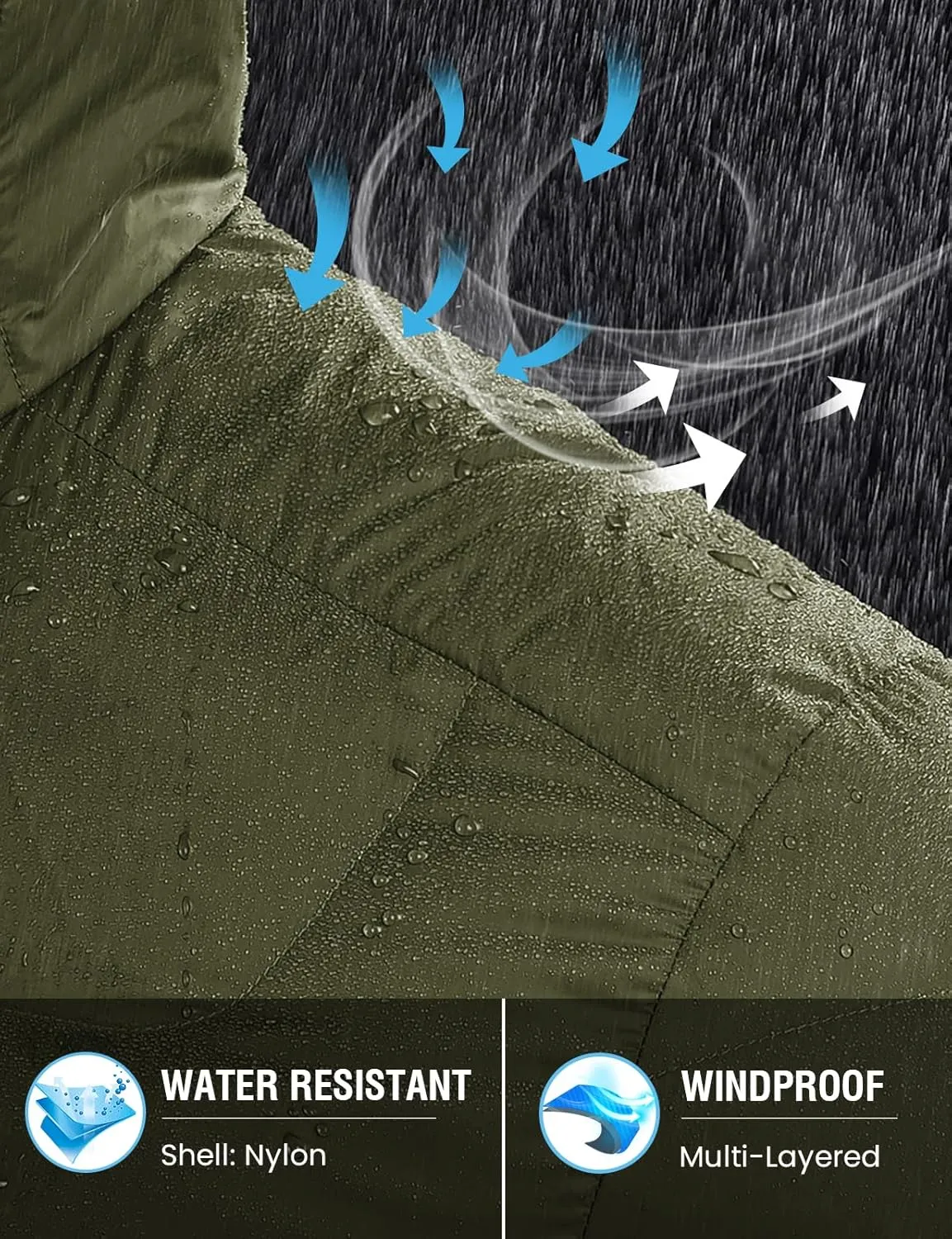 TBMPOY Men's Down Puffer Jackets Packable Lightweight Winter Coat Hooded Warm Insulated Puffy Jacket