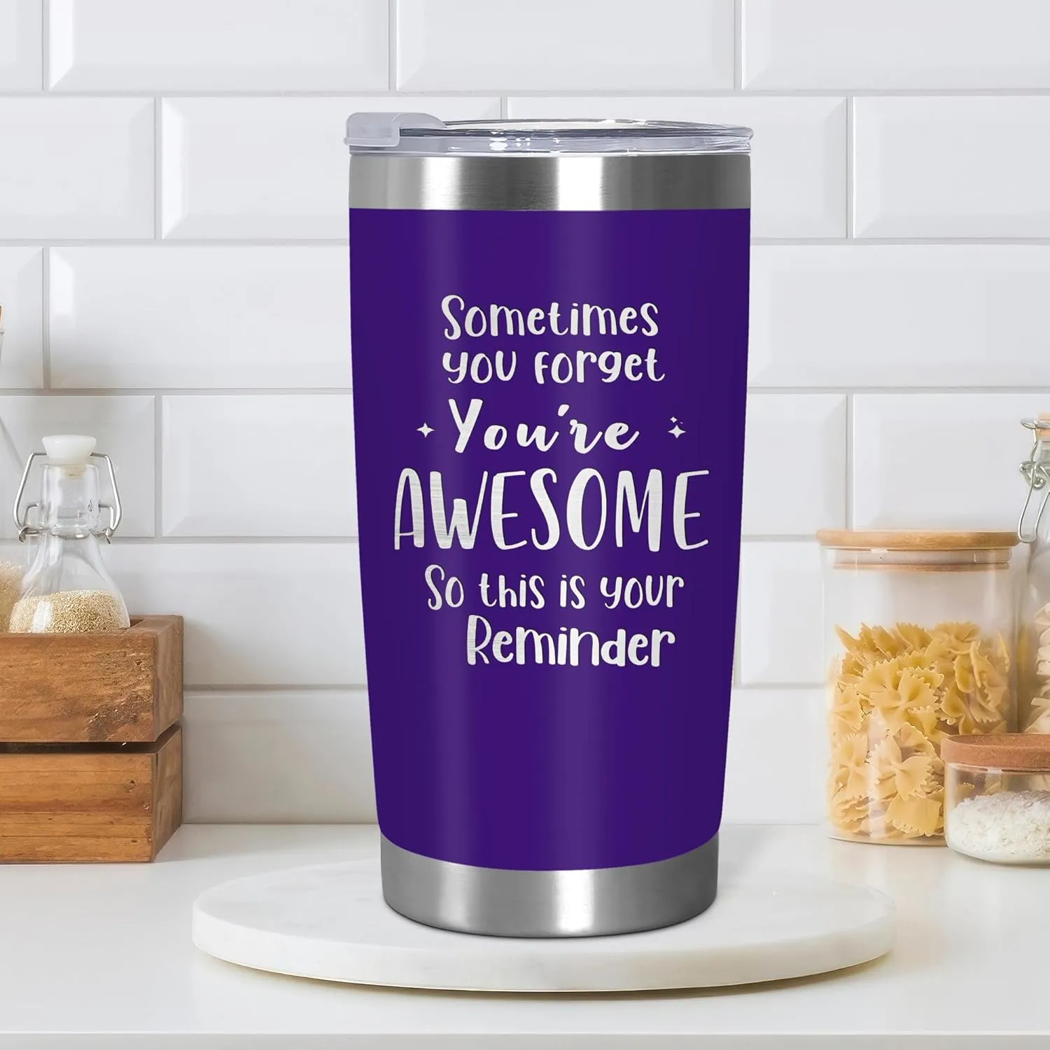 TEEZWONDER Mom Gifts for Women - 20 oz Stainless Steel Insulated Coffee Tumbler with Lid - Mom Birthday Gifts from Daughter Son, Mama Gift Ideas, Gift for Mother in Law Stepmom