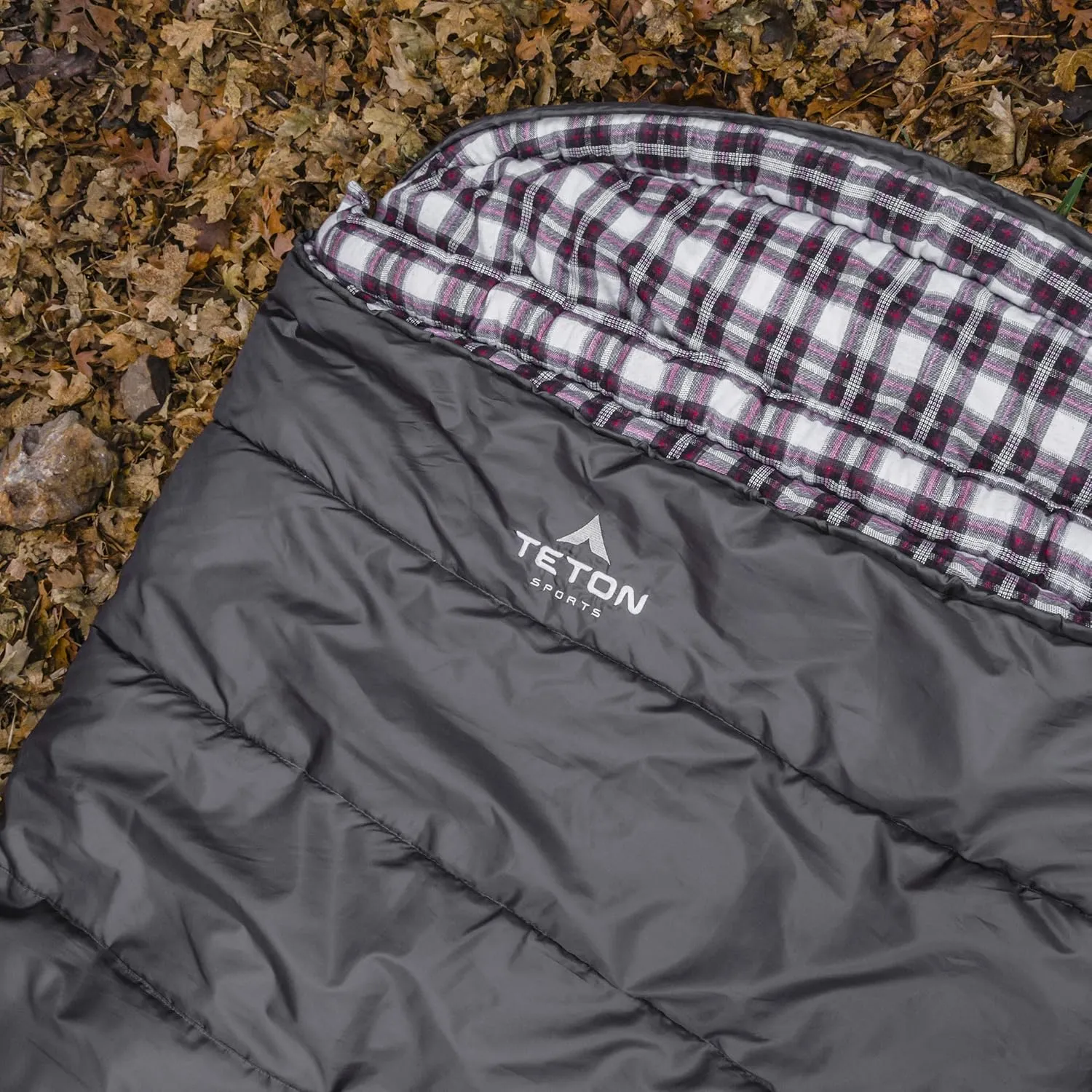 Teton Celsius XXL Sleeping Bag, Cold Weather Sleeping Bags for Adults and Kids, Camping Made Easy and Warm. Compression Sack Included, 35F, 25F, 0F, 20F Degree