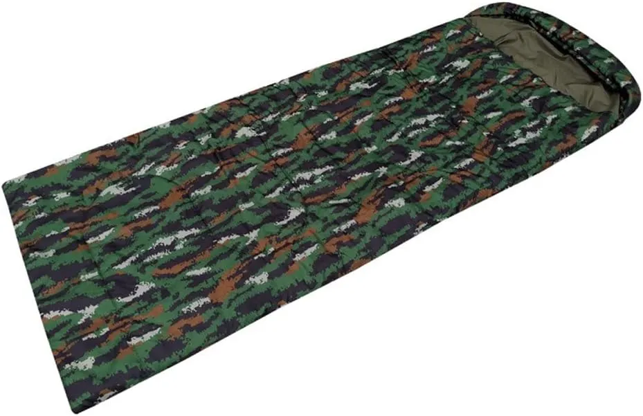 Thickened Winter and Tiger Camouflage Sleeping BagRemovable Layer Tiger Camouflage Sleeping Bag